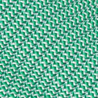 ROL 30 Meter strijkijzersnoer GROEN - WIT 3X0.75mm