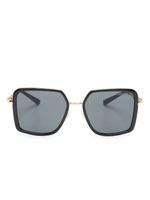 Versace Eyewear lunettes de vue rectangulaires - Noir