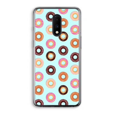 Donuts: OnePlus 7 Transparant Hoesje
