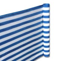 Hanse® Duurzaam Balkonscherm - Kleur Blauw/Wit- Balkondoek - 500x90cm - thumbnail