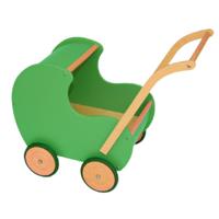 Van Dijk Toys poppenwagen retro 50 cm groen - thumbnail