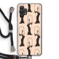 Pop Some Kim: Samsung Galaxy A32 5G Transparant Hoesje met koord