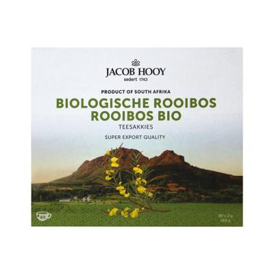 Jacob Hooy Rooibosthee sakkies bio