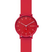 Horlogeband Skagen SKW6512 Silicoon Rood 20mm