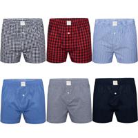 MG-1 MG-1 Wijde Boxershorts Heren 6-Pack Multipack D900