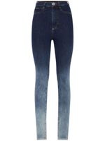 Philipp Plein jean skinny à taille haute - Bleu