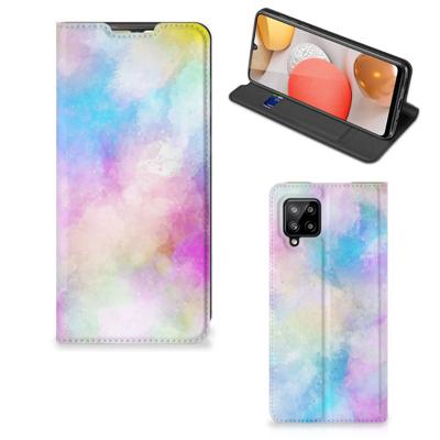 Bookcase Samsung Galaxy A42 Watercolor Light Bookcase Samsung Galaxy A42 Watercolor Light
