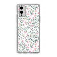 Sierlijke bloemen: OnePlus 9 Transparant Hoesje