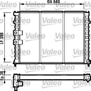 Valeo Radiateur 731586