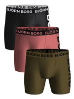 Björn Borg - Performance Shorts - 3 pack - MP001, Maat:S Björn Borg - Performance Shorts - 3 pack - MP001, Maat:S