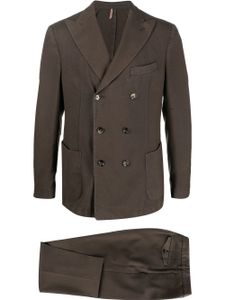 Dell'oglio costume à veste à boutonnière croisée - Marron