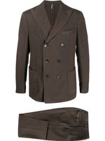 Dell'oglio costume à veste à boutonnière croisée - Marron
