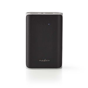 Powerbank Lithium-Ion 7500 mAh USB Zwart Nedis