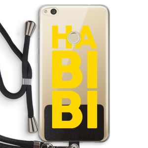 Habibi Majorelle : Huawei Ascend P8 Lite (2017) Transparant Hoesje met koord