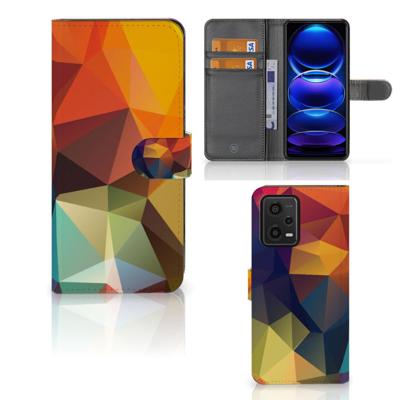 Xiaomi Redmi Note 12 5G | Poco X5 | Book Case | Polygon Color Xiaomi Redmi Note 12 5G | Poco X5 | Book Case | Polygon Color