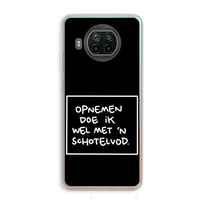 Schotelvod: Xiaomi Mi 10T Lite 5G Transparant Hoesje