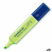 Fluoriscerende Markeerstift Staedtler Textsurfer Classic Pastel Groen (10 Stuks)