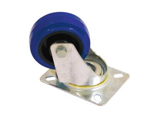 ROADINGER Swivel Castor 80mm blue