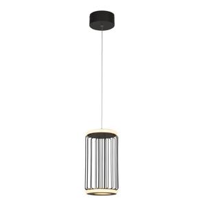 Searchlight Led hanglampCircolo Ø 16cm - 54212-1BK