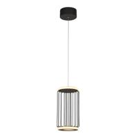 Searchlight Led hanglampCircolo Ø 16cm - 54212-1BK