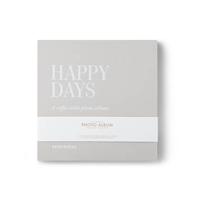 Printworks Fotoalbum - Happy Days (S) - Grijs - thumbnail