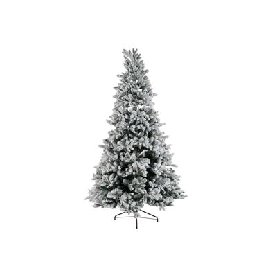 Kerstboom DKD Home Decor Wit Groen Polyethyleen Besneeuwd 140 x 140 x 210 cm