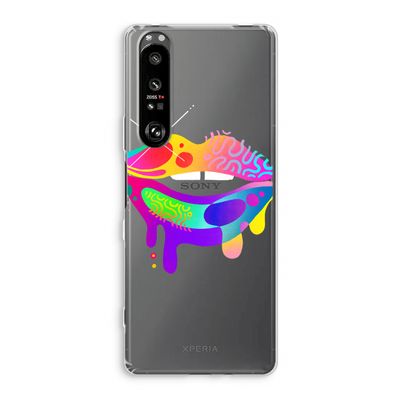 Lip Palette: Sony Xperia 1 III Transparant Hoesje