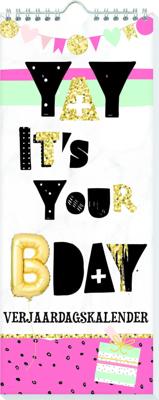 YAY it's your Birthday verjaardagskalender