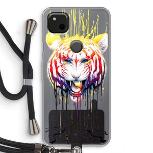 Fading: Pixel 4a Transparant Hoesje met koord