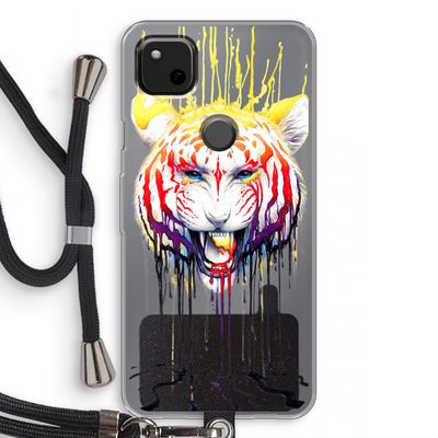 Fading: Pixel 4a Transparant Hoesje met koord