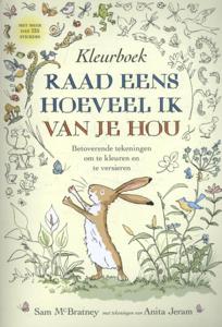 Kleurboek raad eens hoeveel ik van je hou (Paperback)