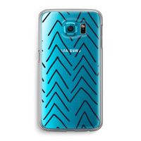 Marrakech Arrows: Samsung Galaxy S6 Transparant Hoesje