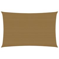 Zonnezeil 160 g/m 2,5x4,5 m HDPE taupe