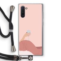 Wine: Samsung Galaxy Note 10 Transparant Hoesje met koord