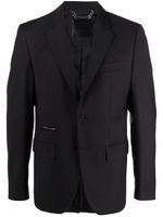 Philipp Plein veste Iconic Plein à simple boutonnage - Noir - thumbnail