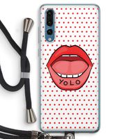 Yolo Denise: Huawei P20 Pro Transparant Hoesje met koord