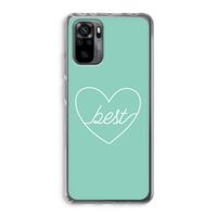 Best heart pastel: Xiaomi Redmi Note 10 Pro Transparant Hoesje