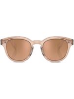 Oliver Peoples lunettes de soleil Cary Grant à monture ronde - Rose