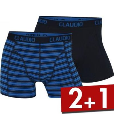 Claudio 4 stuks Cotton Trunks * Actie *