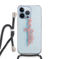 #nofilter: iPhone 13 Pro Transparant Hoesje met koord