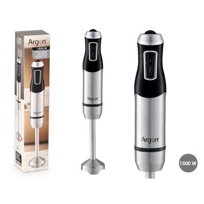 Handblender Argon Zwart Staal 1500 W