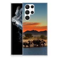 Samsung Galaxy S22 Ultra | TPU Hoesje | Olifanten