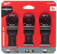 Milwaukee Accessoires omt starlock | hout & metaal bladenset | 5-delig - 48906115