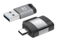 Manhattan USB 2.0 Adapter [2x USB 3.2 Gen 1 bus A (USB 3.0), USB 3.2 Gen 1 bus C (USB 3.0) - 2x USB 3.2 Gen 1 stekker C (USB 3.0), USB 3.2 Gen 1 stekker A (USB - thumbnail