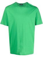 Herno t-shirt en coton à col rond - Vert - thumbnail