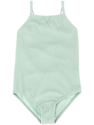 Duskii Girl maillot de bain Aya à bretelles croisées - Vert