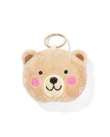 HEMA Sleutelhanger 7x5.5cm teddybeer beige
