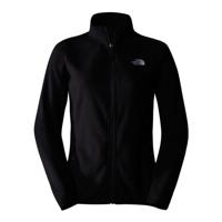 The North Face 100 Glacier Full Zip Fleece Dames TNF Black - NPF XL
