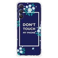 Samsung Galaxy A05s Anti Shock Case Flowers Blue DTMP