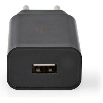 Nedis Wandlader 2,4 A 1 uitgang USB-A zwart